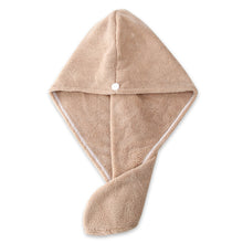 Load image into Gallery viewer, Quick-dry Hair Towel Cap Hat
