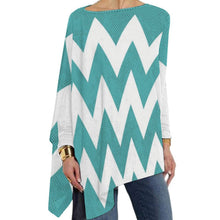 Load image into Gallery viewer, Pullover Long Sleeve T-shirt Wave Colour
