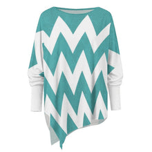 Load image into Gallery viewer, Pullover Long Sleeve T-shirt Wave Colour
