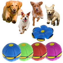 Load image into Gallery viewer, Flying Saucer Ball Dog Toy
